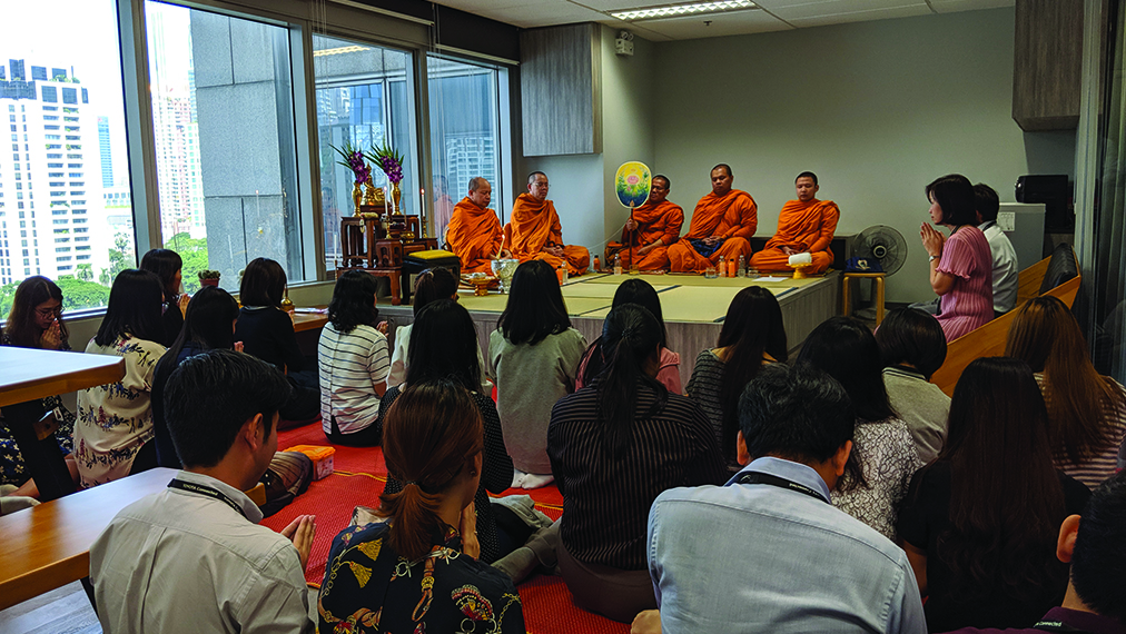Digital Media Asia Pacific Ltd. held a merit-making ceremony on March 9, 2018.